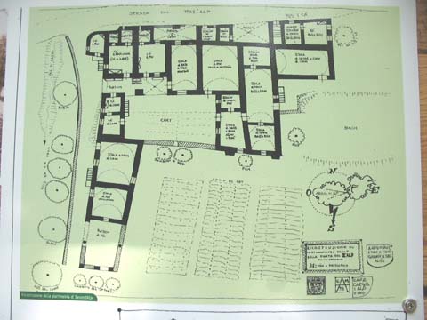 La mappa del borgo di Second'Alpe