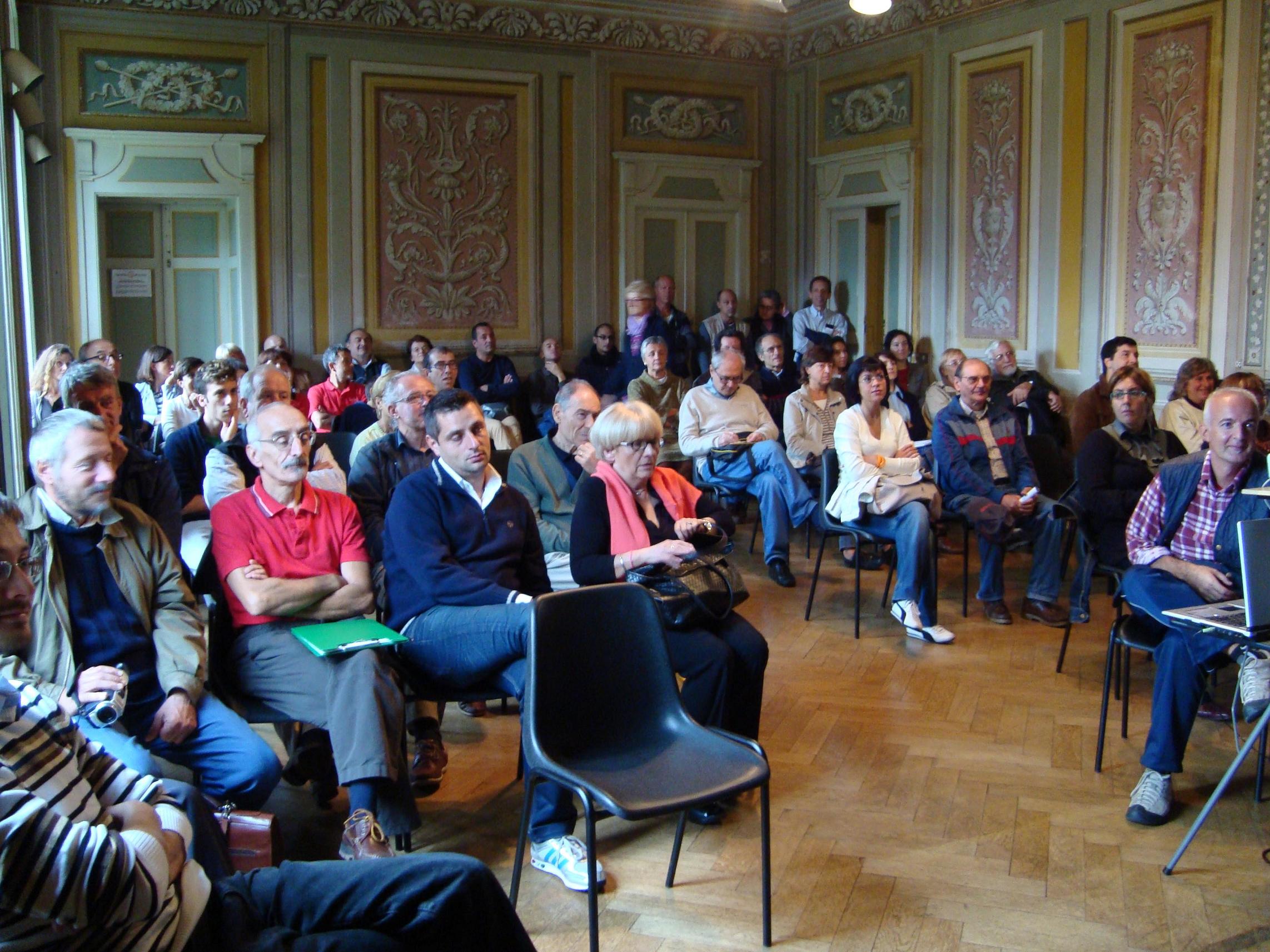 Il pubblico presente alle conferenze