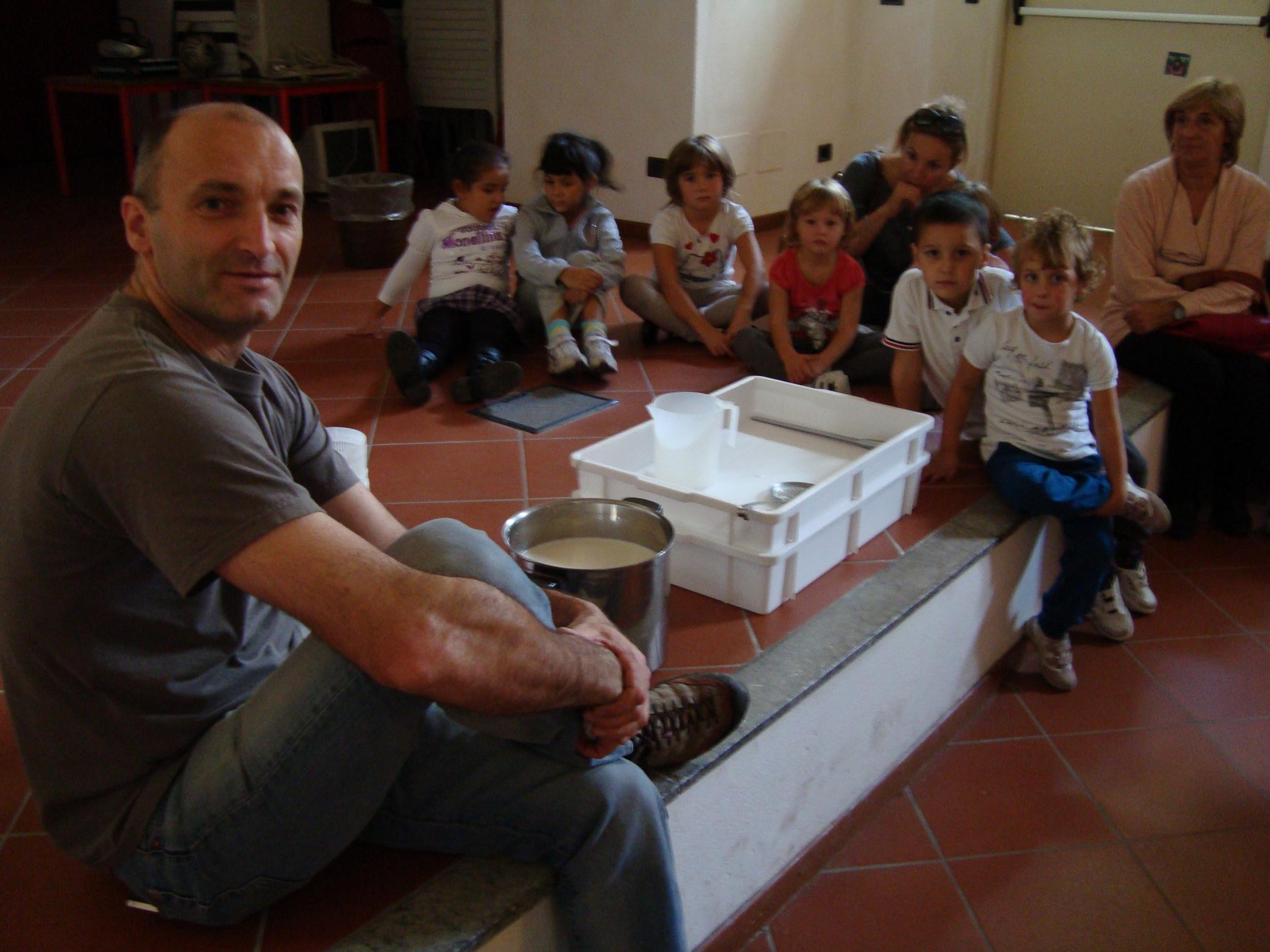 Il laboratorio del formaggio