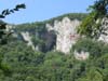 Il Buco del Piombo visto dalla Valle Bova