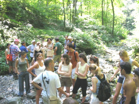 La prima escursione in Valle Bova