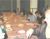 Una cena di gruppo