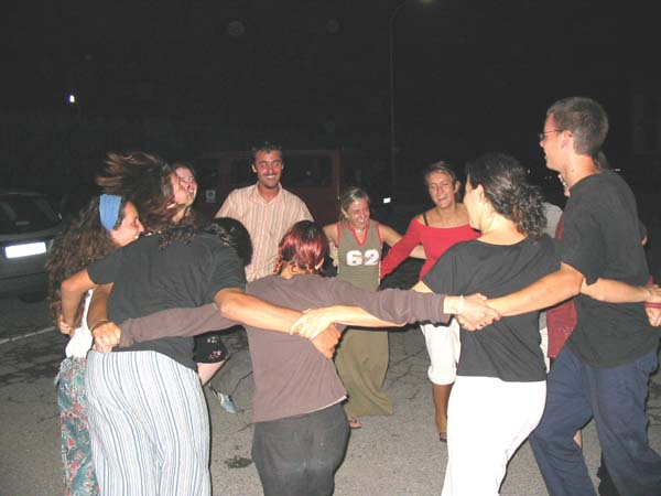 Un momento di divertimento